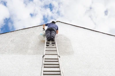 Peinture extérieure à Sauzet — façades et ravalement